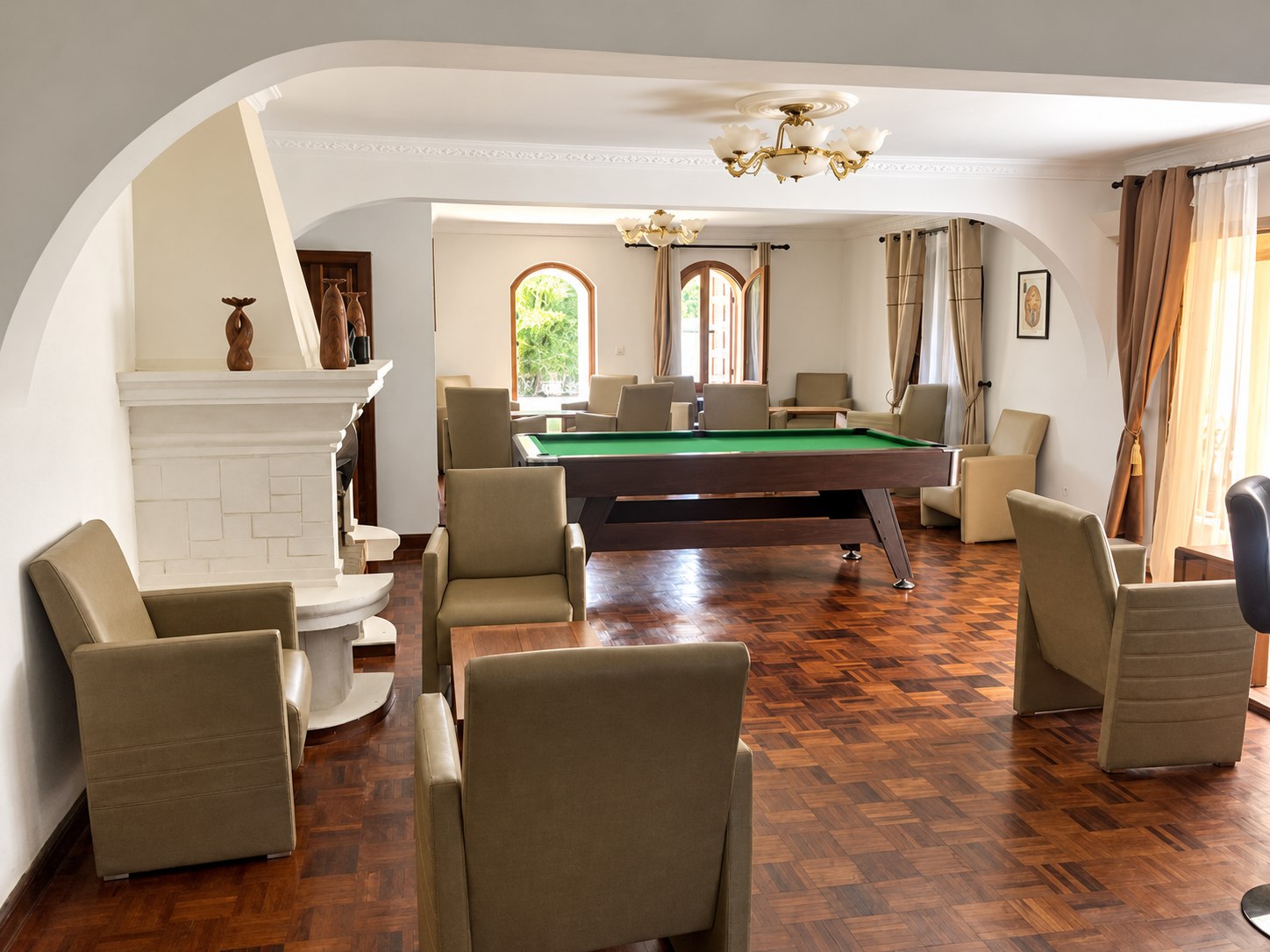 Le lounge d’Iarimbato Hôtel